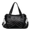 2026 New Korean Style Women's Bag Trendy Handbag Large Capacity Tote Bag Rivet Shoulder Underarm Bag Daily Commute Fashi Purse