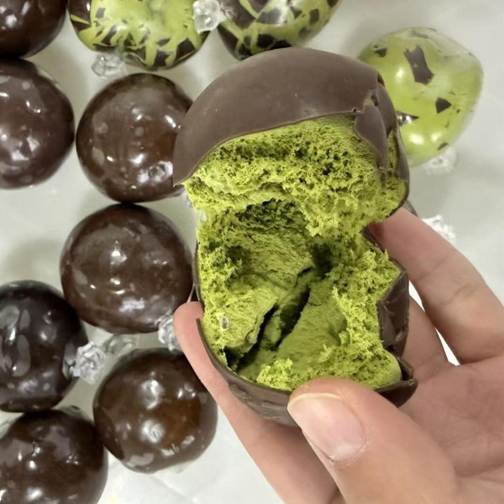 Kuchen-Quetschbälle Slow Rebound Wachsbeschichtung Spielzeug Quetsch Knuspriges Schokoladen-Design Fidget Toy für Kinder Erwachsene Jugendliche Beruhigend Party