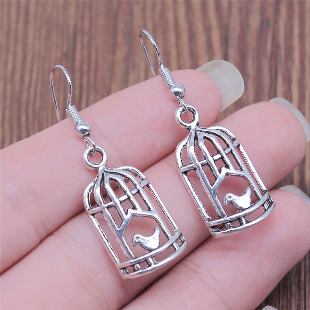 53 Styles Bird Earrings For Women Vintage Owl Dove Peacock Phoenix Swallow Feather Hummingbird Flamingo Parrot Earrings