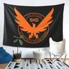 The Division 2 Shd Strategic Homeland Division Tapestry Decor Art Aesthetic Tapestries for Bedroom Home Wall Cloth Wall Hanging