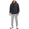 Under Armour Sweatshirts Men's Black Hooded Moderate Cardigan 1379051-001