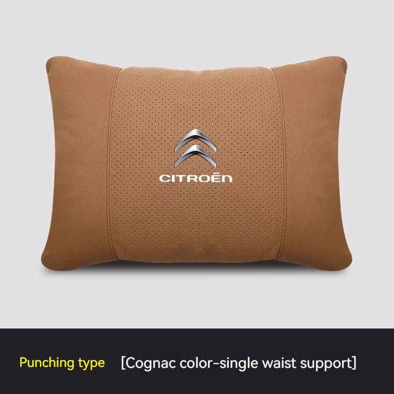 Car Headrest Cover Seat Head Rest Neck Pillow Protector For Citroen DS 3 C4 C3 C5 Aircross Berlingo Celysee Cactus Picasso Saxo
