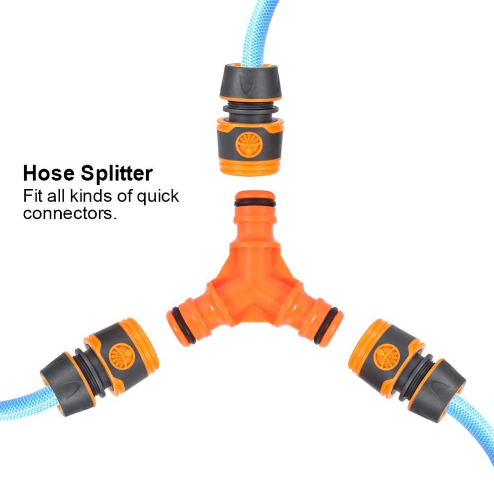 3 Way Hose Connector Y Shaped Design Hose Garden Water Splitter Hose Splitter  Outdoor Watering