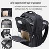 Bange Men's Backpack: Large Capacity, Breathable, Casual Laptop Bag with USB for Students