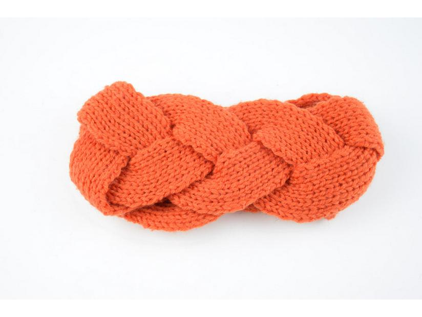 Handmade Woolen Cable Knit Headband Ear Warmer - European, American, Korean Style for Autumn/Winter