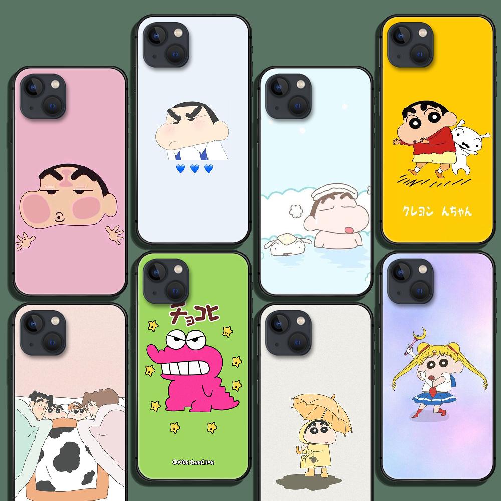 💰Koupit online: Anime Cute Crayon Shin-chan Phone Case For Iphone