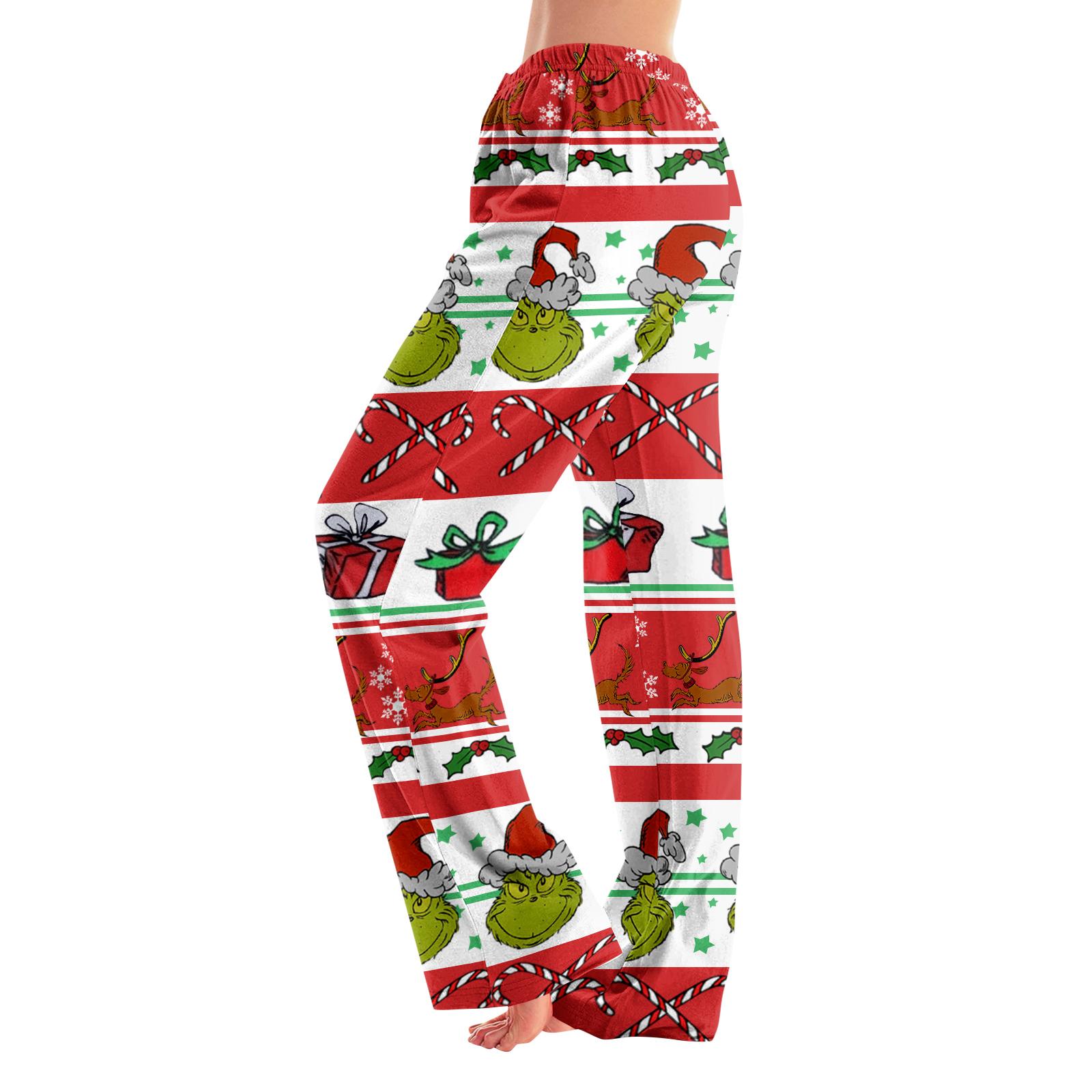 

Пижамные брюки Домашняя одежда Повседневные Брюки на кулиске с эластичной талией Удобные Прямые Брюки для йоги Свободные XL