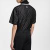 Louis Vuitton Monogram Moire Jacquard Short Sleeved Silk Shirt 1AGTOZ