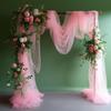 Tenda Esterna per Celebrazione Matrimonio - Garza a Rete per Decorazioni Festa
