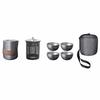Portable Travel Tea Set with Infuser Lightweight for Road Trips, Camping