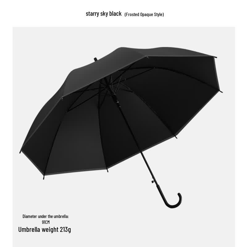 Nanqiao Transparent Long Handle Manual Umbrella