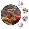 Cristiano Ronaldo Golden Ball Triumph Celebration Carpet Suitable For All Seasons Floor Mats Bathroom Mat Christmas Gifts Art