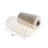 1 Roll 15*910cm Decorative Mesh Eco-friendly High Toughness Net Yarn Christmas Poly Mesh Ribbon Metallic Strips Decor For Home