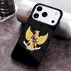 Indonesia Passport Flag Map Phone Case for iPhone 17 16 15 Pro Max Air 14 13 12 11 Plus Shockproof Cover