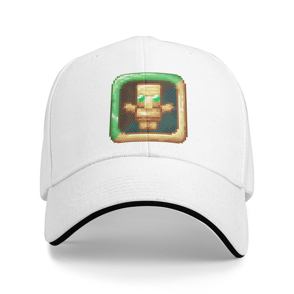 Totem of Undying Game Baseball Caps Casual Pixel Art Gold Sandwich Hats for Unisex Women Adjustable Dad Hat Travel Gift