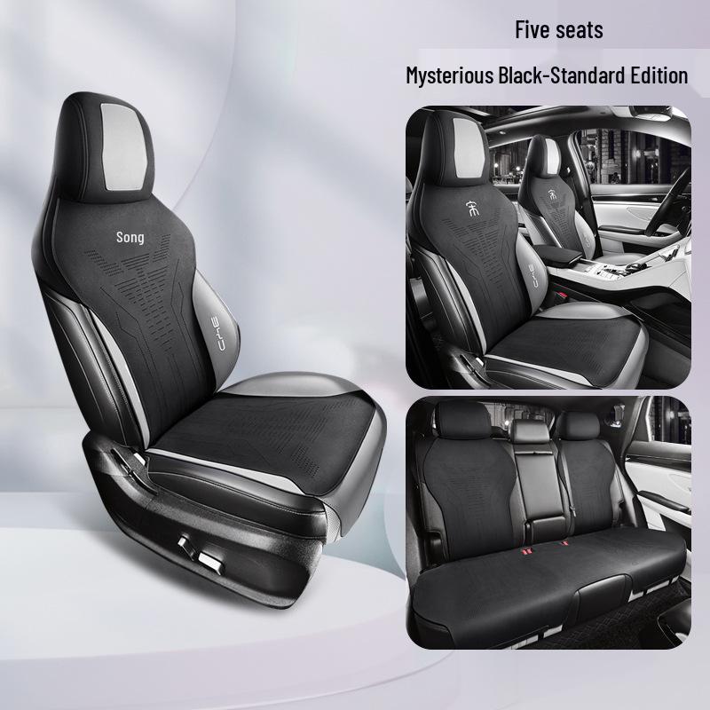 ZFL Sports Leather Car Seat Cushion for BYD Song PLUS - All-Season Cover