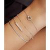 Ball Chain 925 Silver Bracelet B058-01H