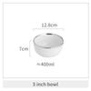 White Silver Edge Porcelain Dinner Plate Ceramic Salad Soup Bowl Pasta Steak Plate Dining Room Home Kitchen Tableware Decoration
