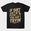 Men Black Print T-shirt Dirt Bike Riding - Mx Motocross Rider Supercross No-Cut Transfer Paper Print Cotton Tshirt