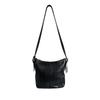 COACH Plain Shoulder Bag leather Brown Brown Women H2S-9326 Used