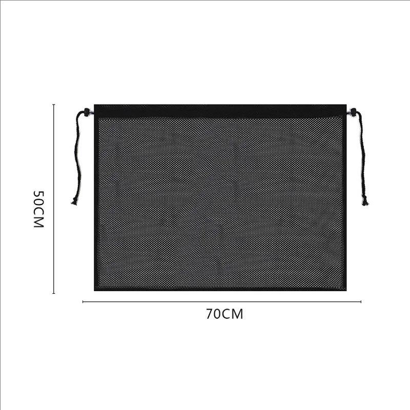 

MOBIDEA 1/2PCS Car Window Sunshade Curtain Summer Sunscreen Privacy Protector Keep Interior Cool