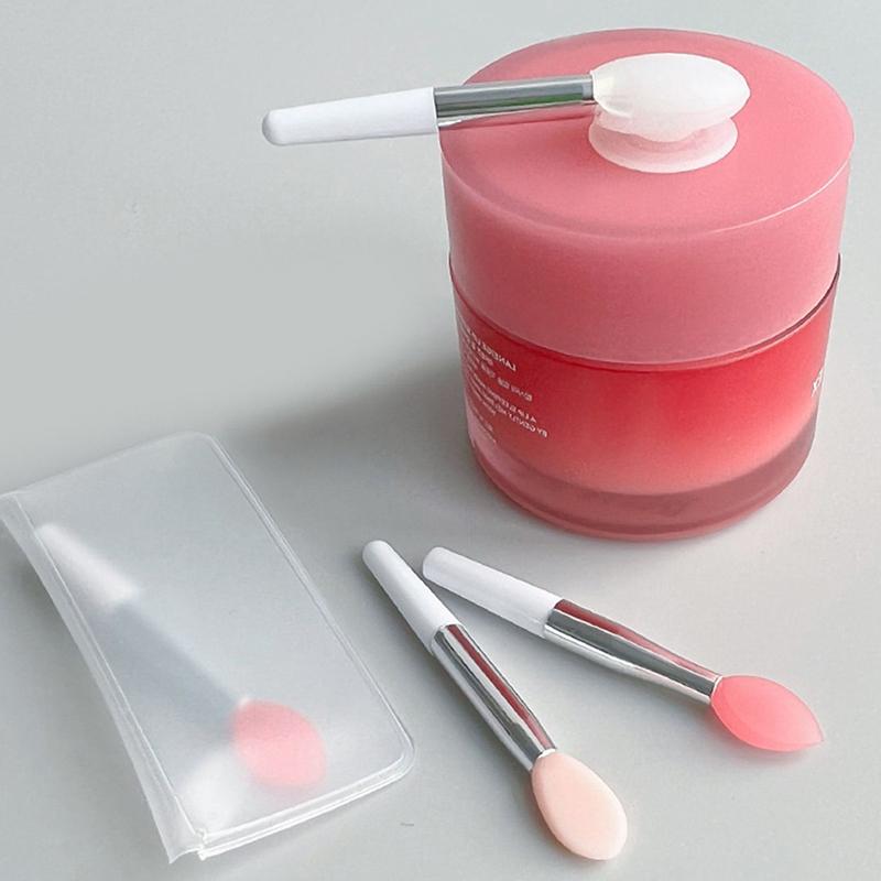 1Pc Silicone Lip Balms Lip Mask Brush With Sucker Dust Cover Lipstick Cosmetic Makeup Brushes Lipstick Brush Storage Box