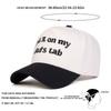 Men Letter Embroidered Five-faced Hat  Baseball Cap Outdoor Adjustable Sunscreen Leisure Hat Spring Autumn Travel Tourism Beach Vacation