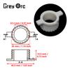 Motorcycle Accessories ABS Speedometer Odometer Gauge Instrument Driving Drive Gear Teeth For SUZUKI DR650 DR650SE DR 650 SE