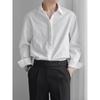 Camisa de Hombre Suelta Casual Jacquard Camisa Atractiva Ropa Exterior Top