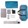 Dome Camping Tent for 2 Persons Blue Waterproof