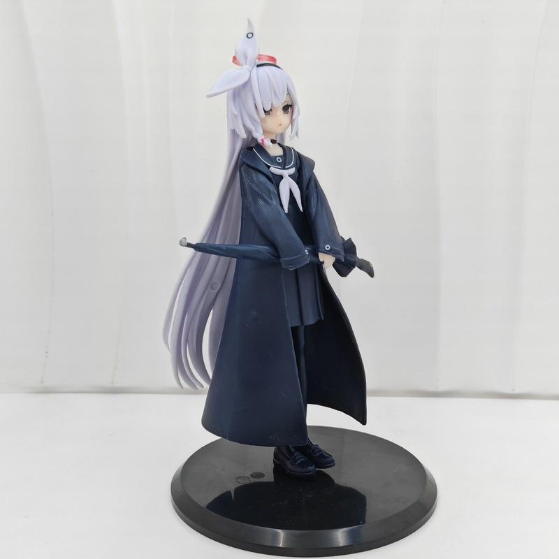 Blue Archive Plana Game Anime Figure Standing Cute Female Pvc Model Desktop Ornament For Anime Fans Collection Display