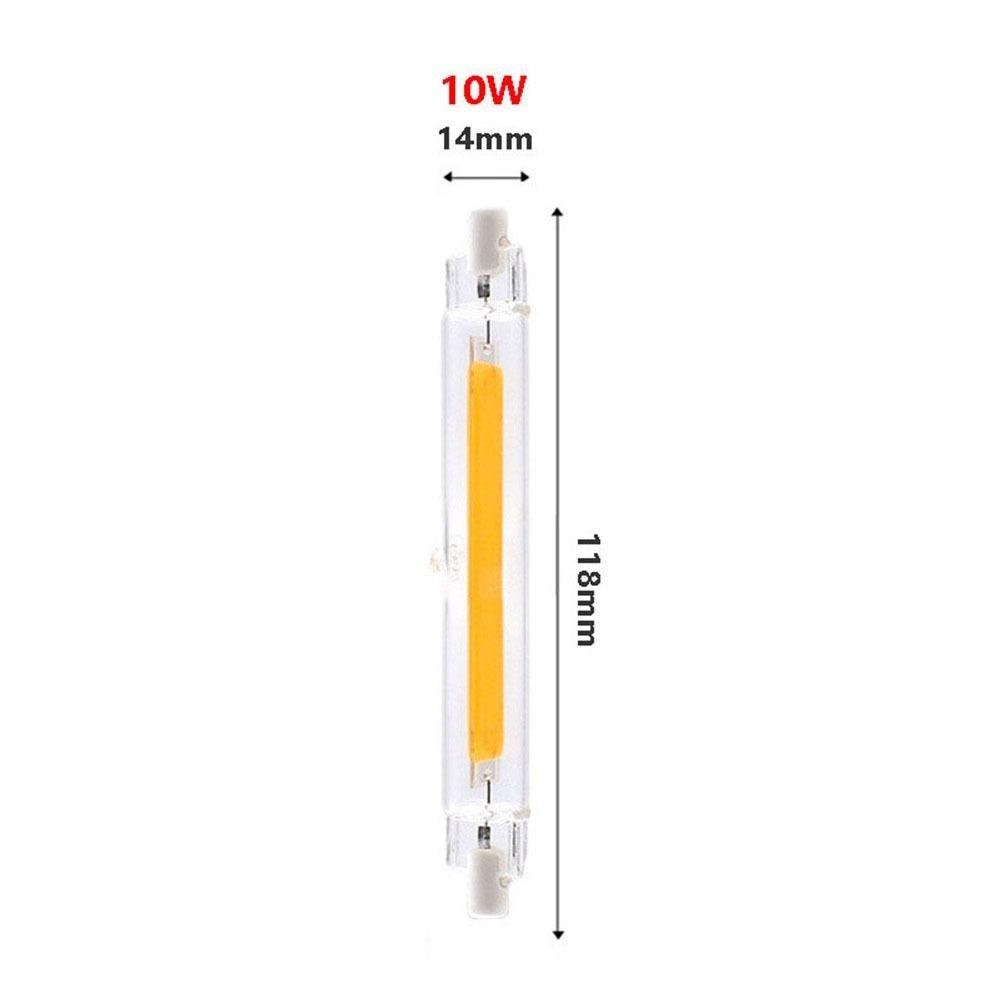 Dimmable R7S Lamp Tube Replace COB Tube Bulb Spotlight   Restaurant