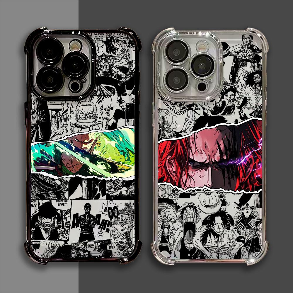 Japan Anime Hot One Pieces Soft Funda For iPhone 17 Pro 16 15 14 13 12 11 Pro Max Case 17 Plus 17E 16E 17Air Silicon Phone Cover