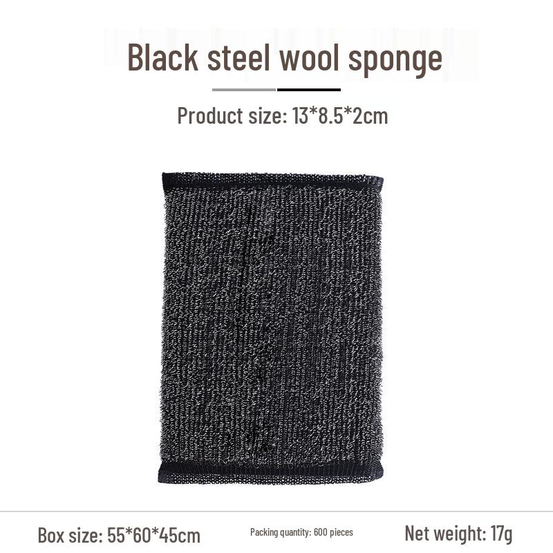 

Губка для мытья из нержавеющей стали - Удаляет пятна и накипь, Очиститель кухонных кастрюль, Шарик из стальной ваты, Салфетка для уборки