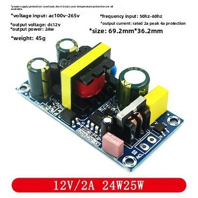 Precision Isolated Switch Power Supply AC-DC 220V to 5V 700mA 12V 2A Step-Down Buck Module 3.5W