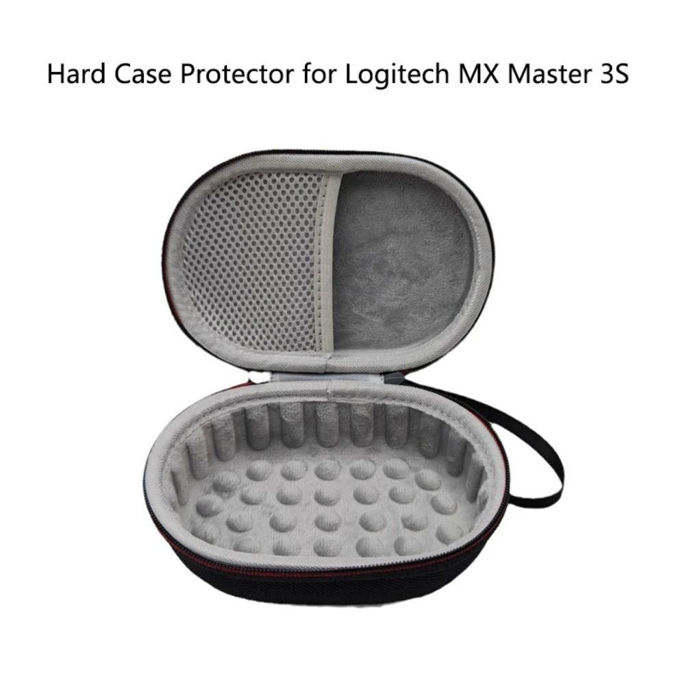 Portable Mouse Storage Bag Hard Cable Cord Organizer Carrying Case Shockproof Protective Cover for Logitech MX Master 3S Travel