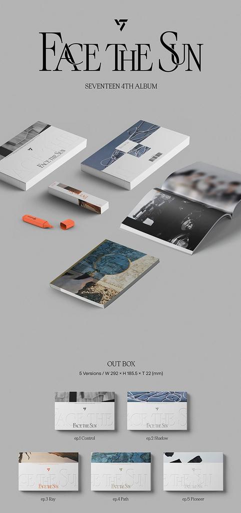 SEVENTEEN 4TH ALBUM the 'Face Sun' (Korean Edition)