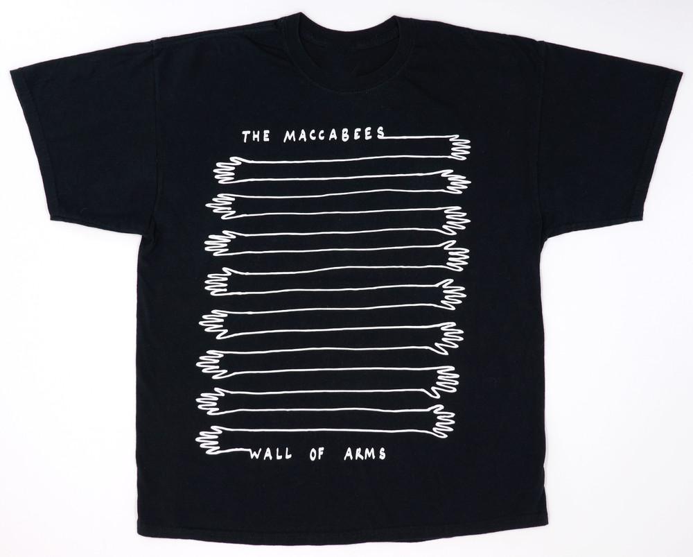 

Maccabees Wall Of Arms Тур 2009 Все Размеры S - 5XL Футболка QA804 Унисекс Футболка M