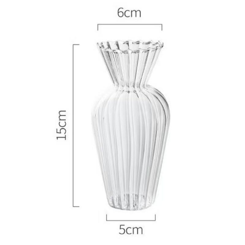 

Transparent Hydroponic Vases Container Bottle Plant Arrangement Glass Table Creative Terrarium Nordic Flower Pot