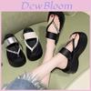 Stylish Summer Platform Flip Flops For Women With Rhinestones And Comfortable Design In Silver Beige And Black Colors