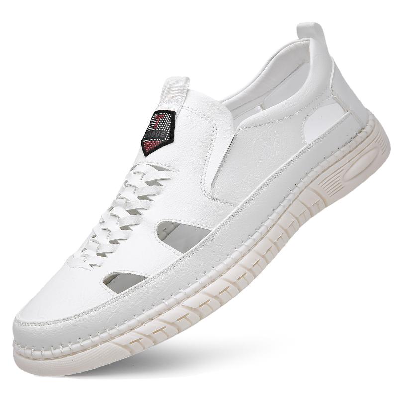 

Мода Мужская Кожаная Повседневная Обувь Мужская Мода Дышащие Слипоны Вечеринка Свадьба Лоферы Мокасины Мужские Легкие Удобные Водительские Балетки 44 белый