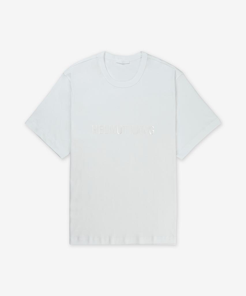 HELMUT LANG Logo Short Sleeve T-Shirt - White / O04Hm599100