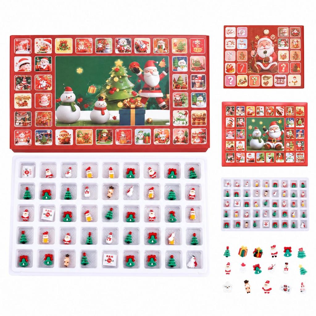 40-Tage-Countdown-Adventskalender mit 40 Spielzeugen für die Feiertage