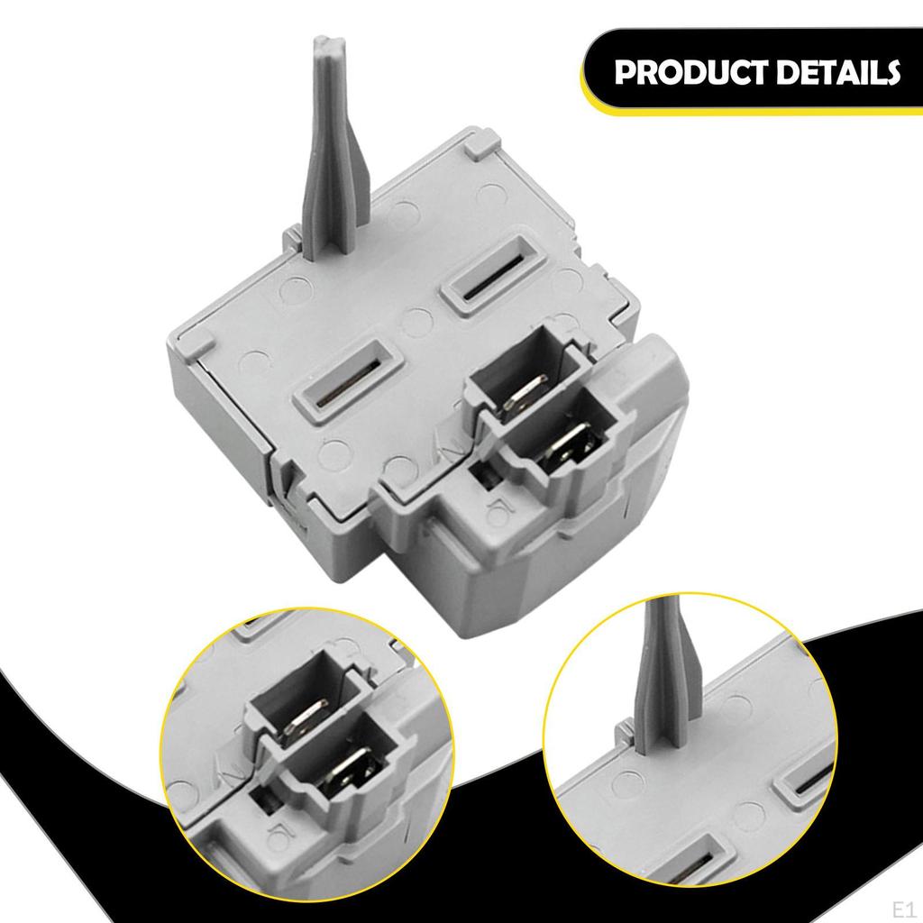 Refrigerator Compressor Start Relay, Overload Start, Wr08x21100 Replacement Parts