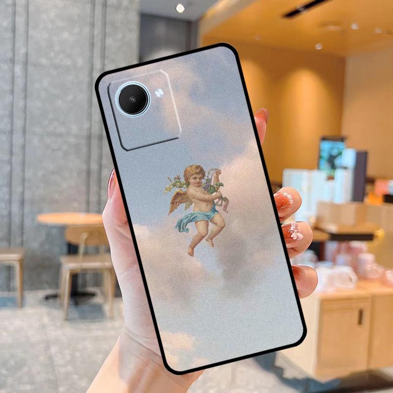 Cartoon Angel Baby Printing Case For Realme C55 C33 C31 C35 C30 C11 C15 C25s C21Y GT Neo 5 3T 2T 8 9 10 11 Pro Plus