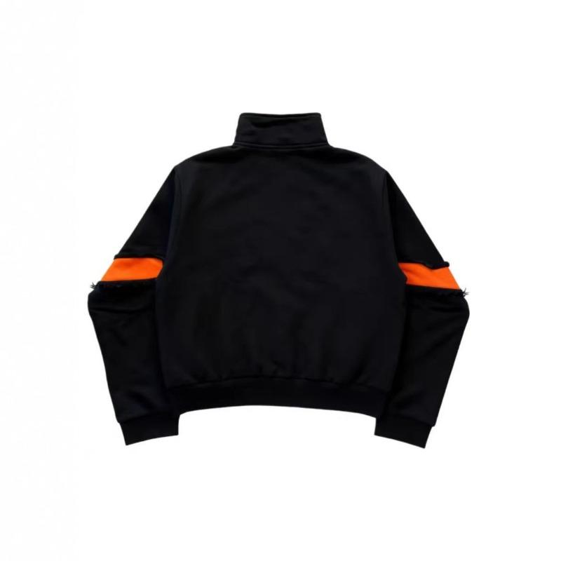 Giacca da uomo DRIPX Harajuku Streetwear Americano Patchwork Color Block Zip Up Manica Lunga Cappotto Vestibilità Larga Casual Unisex Tendenza Moda Nuovo