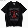 Men's T Shirt for Men Short Sleeve 100% Cotton DEADPOOL Print T-shirt Deadpool movieS.H.I.E.L.D. Agents Revenge League