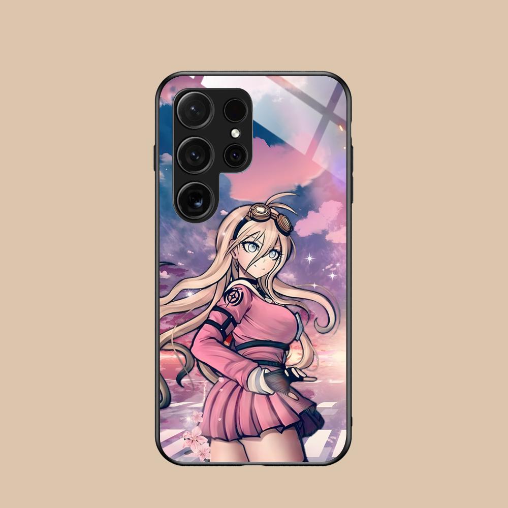 Danganronpa Miu Iruma Phone Case for Samsung Galaxy S26 S25 S24 S23 S22 S21 S20 Note20 Plus FE Ultra Glass Protective Cover