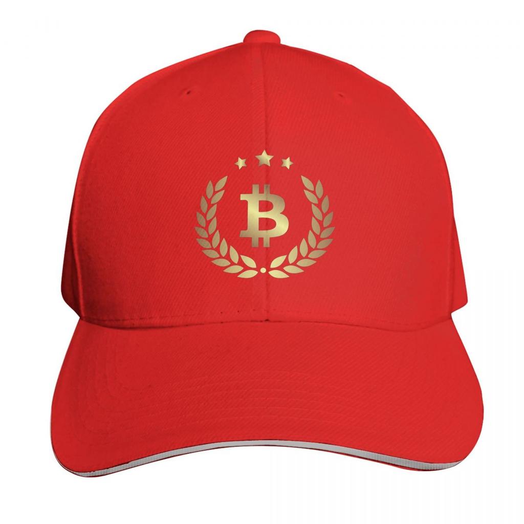 Bitcoin Cryptocurrency Coins Art Cap Fashion Casual Baseball Caps Adjustable Hat Hip Hop Summer Unisex Baseball Hats