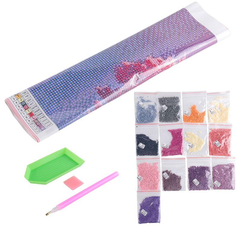 Diy 5D Diamond Painting Kits For Adults, Embroidery Paintings Rhinestone Pasted Diy Crystal Painting Art Crafts For Home